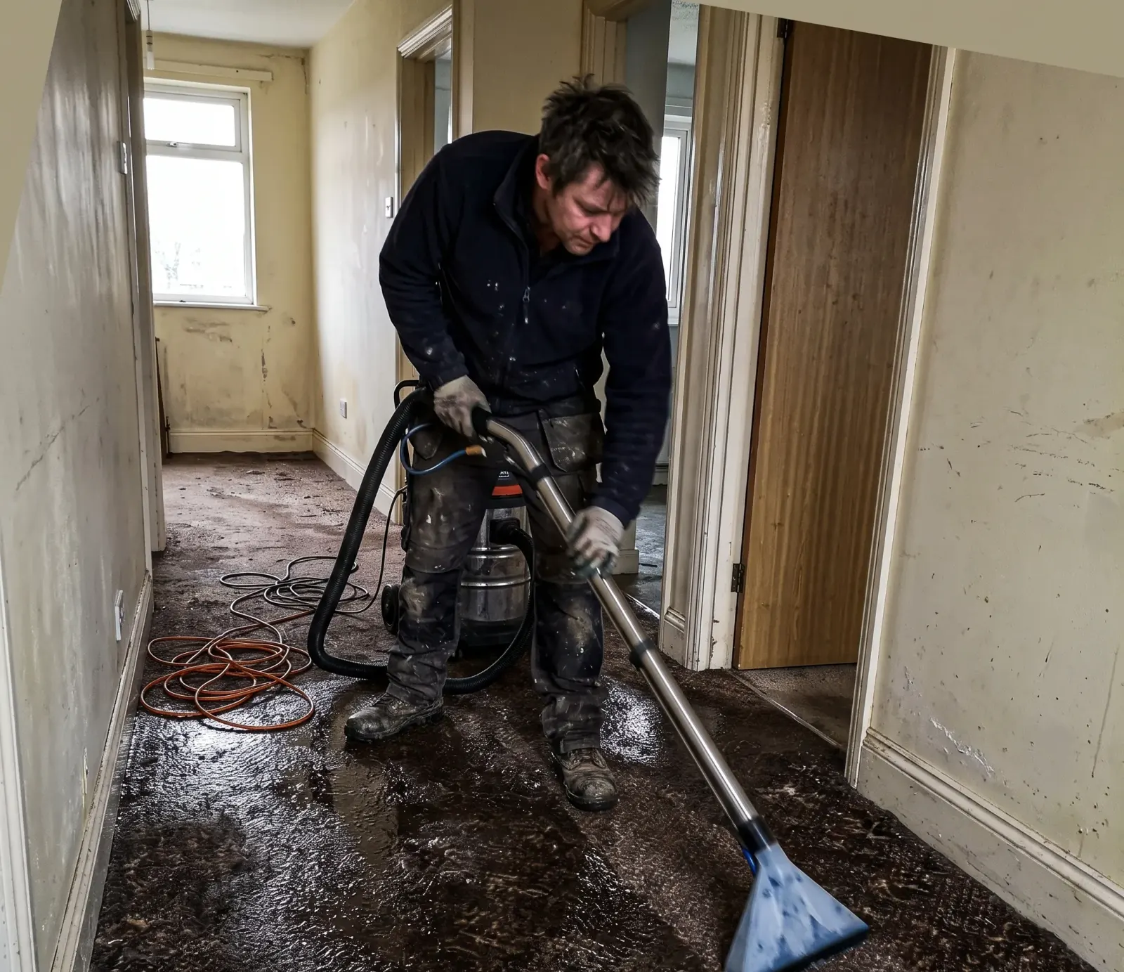 Post-Flood Mold water damage in Hollywood, FL